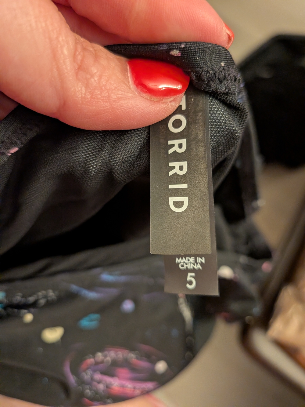 torrid One-Piece Swimdress with Pink & White Speckle Print - Picture 2 of 6